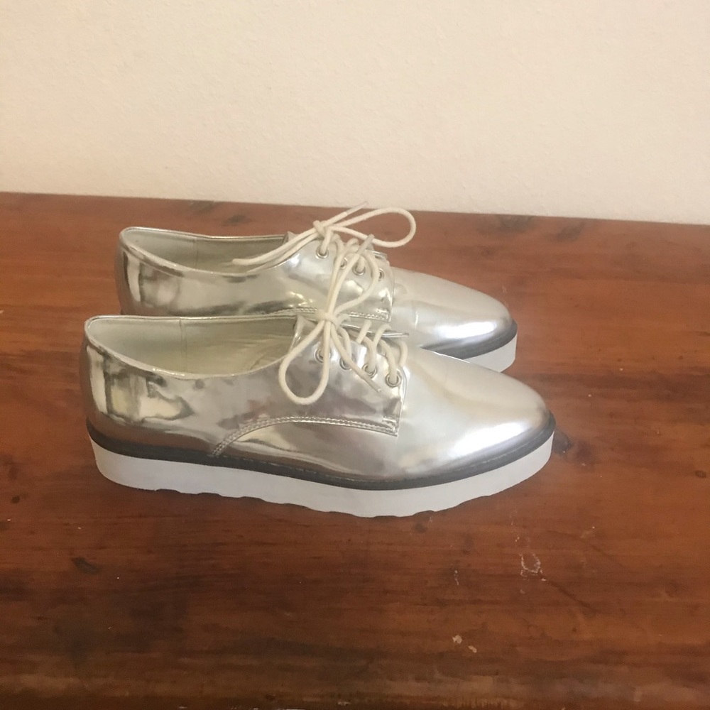 Topshop Metallic Shoes
